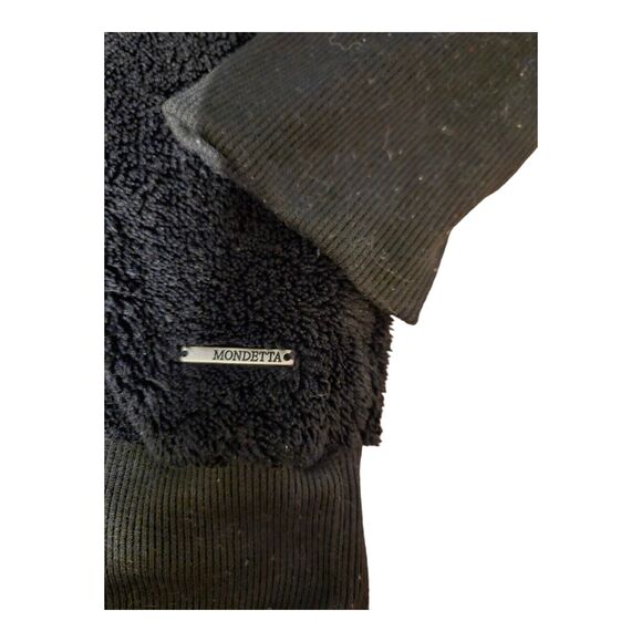 Mondetta Medium Turtle Neck Long Sleeve Black Pullover Sweater - Picture 4 of 11